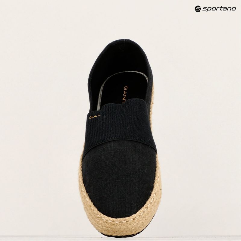 GANT Raffiaville women's shoes black 10