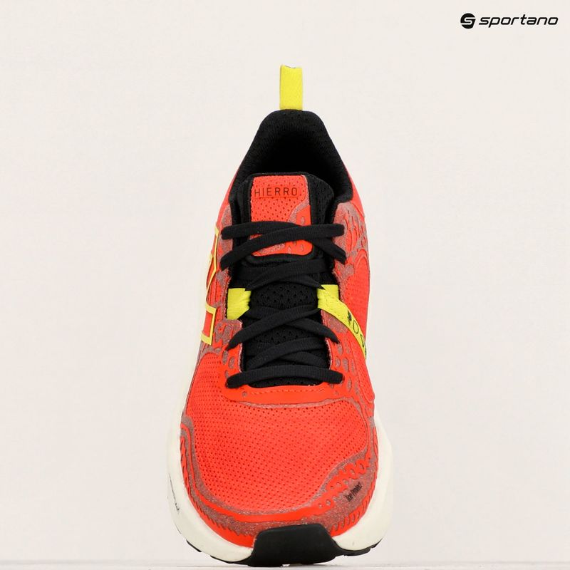 New Balance Fresh Foam X Hierro v8 neo flame men's running shoes 11