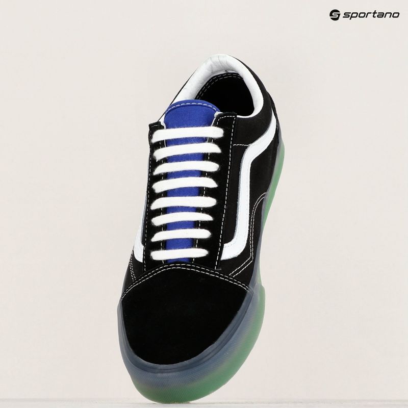 Vans Old Skool shoes black/blue 10