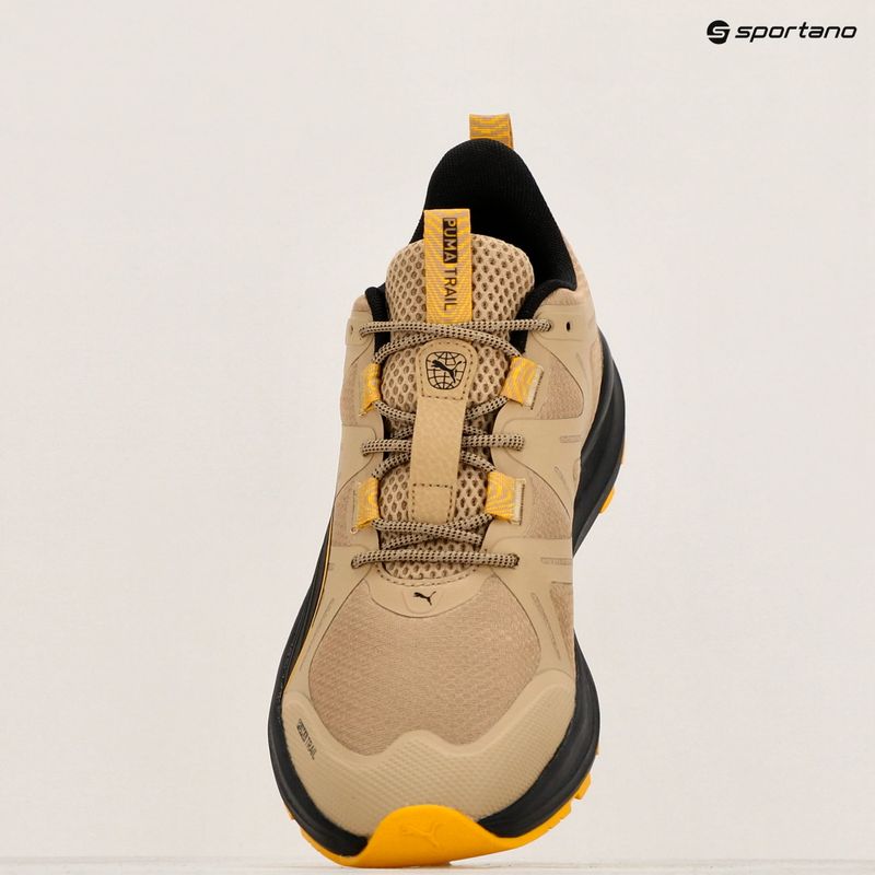 PUMA Reflect Lite Trail running shoe prairie tan/yellow sizzle/puma black 16