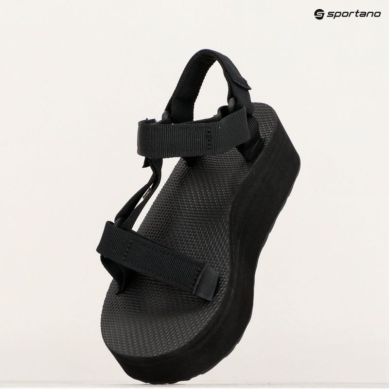 Teva Flatform Universal black women's sandals 9