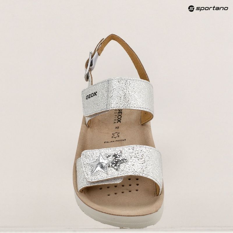 Geox Costarei silver junior sandals 16