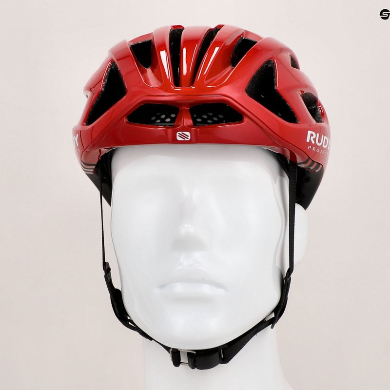 Rudy Project Egos red comet/black shiny bicycle helmet 7