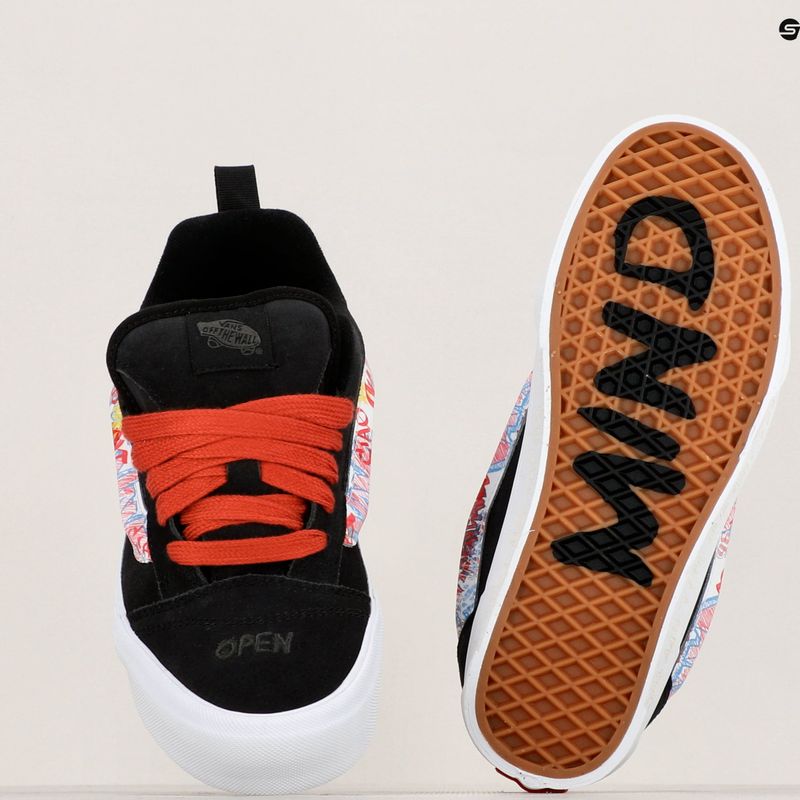 Vans Knu Skool shoes black multi 11