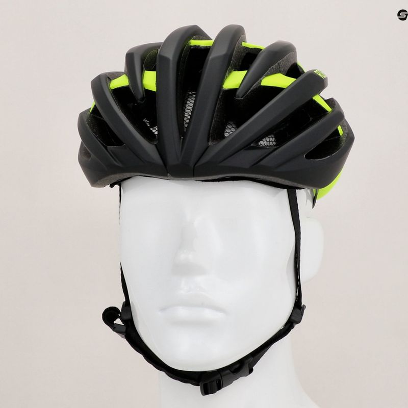 Rogelli Tecta black/fluor bicycle helmet 19