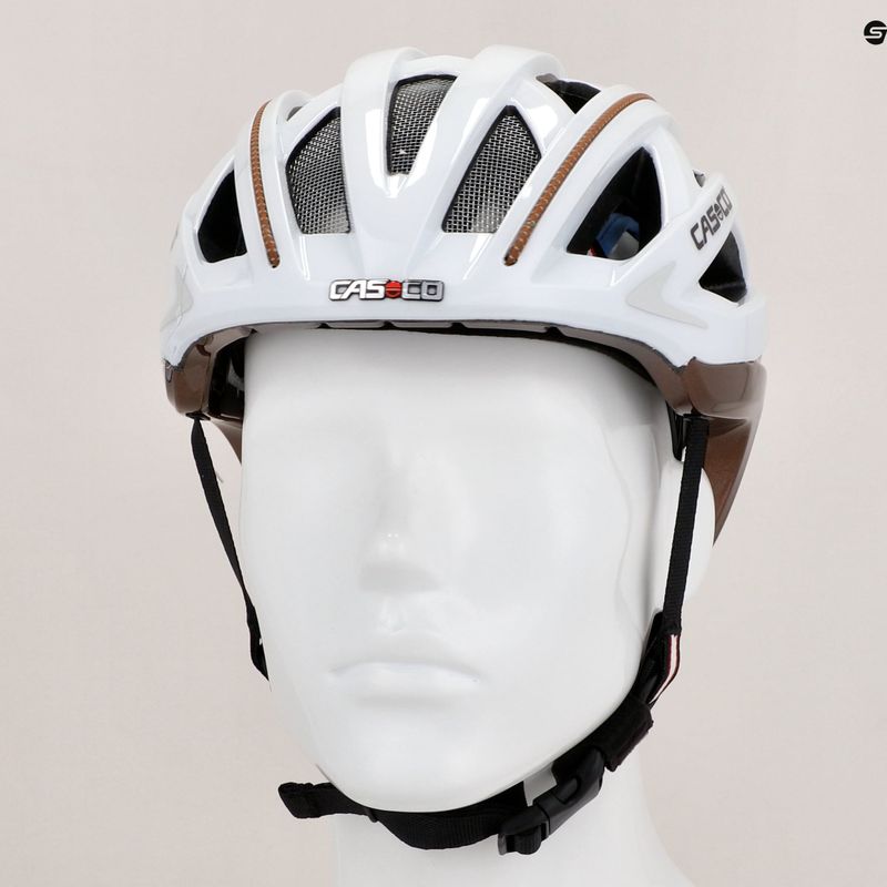 CASCO bicycle helmet Cuda 2 Strada white/mocca 9