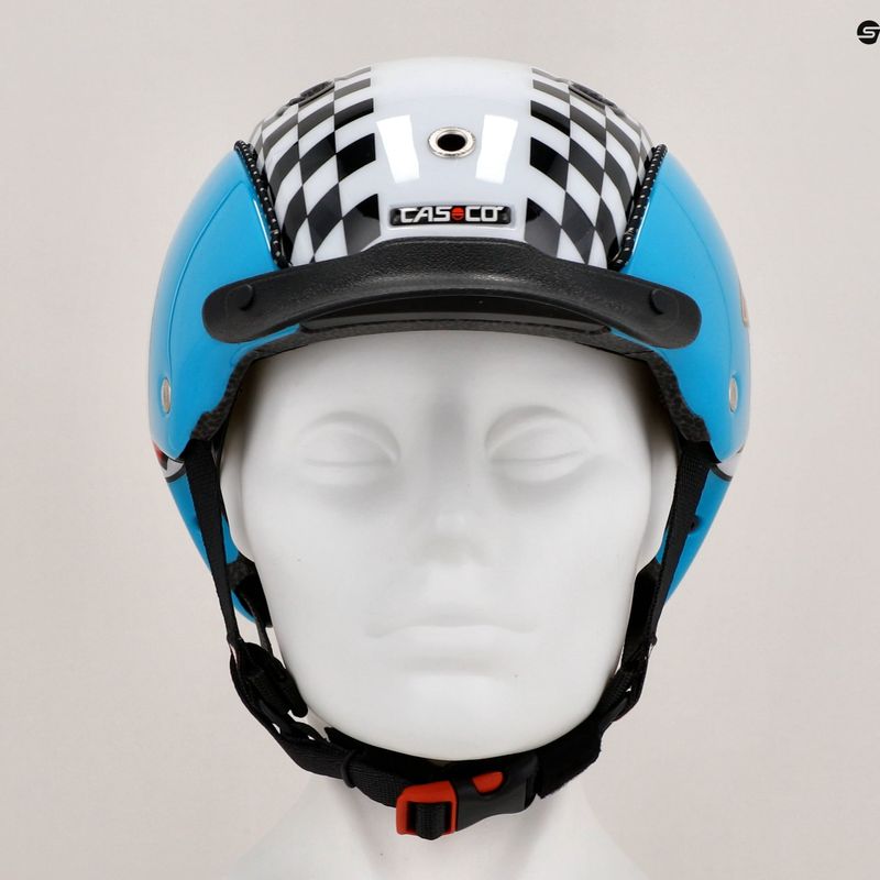 Children's bicycle helmet CASCO Mini 2 lucky 7 blue 12