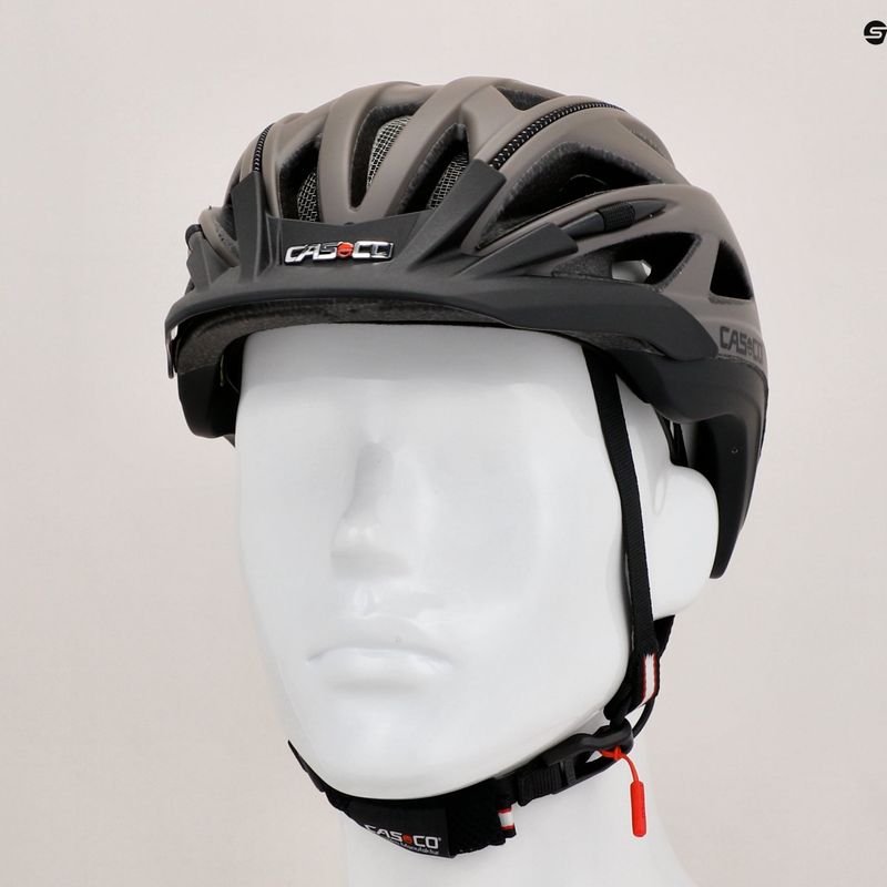 CASCO Activ 2 bicycle helmet warmgrey/mlack matt 9