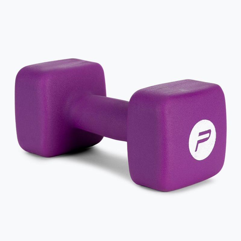 Neoprene dumbbell 10kg Pure2Improve purple P2I201460