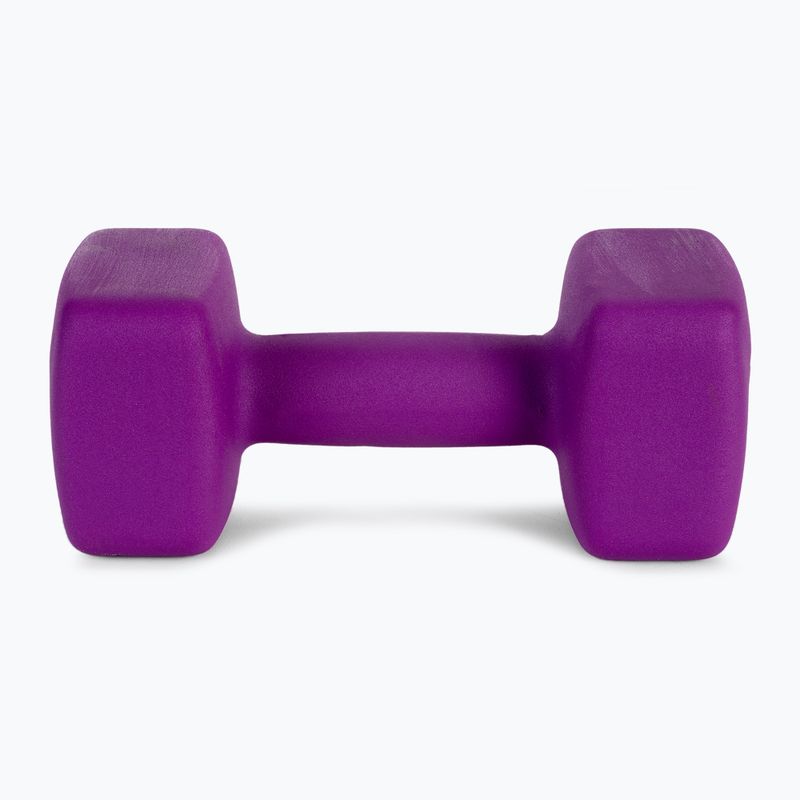 Neoprene dumbbell 10kg Pure2Improve purple P2I201460 4