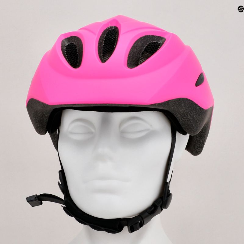 Rogelli Start children's bicycle helmet pink/black 9