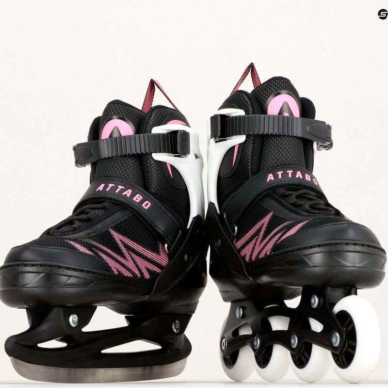 ATTABO 2-in-1 children's skates Kylo pink 31