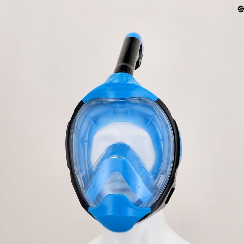 Full face mask for snorkelling AQUASTIC KAI blue 10