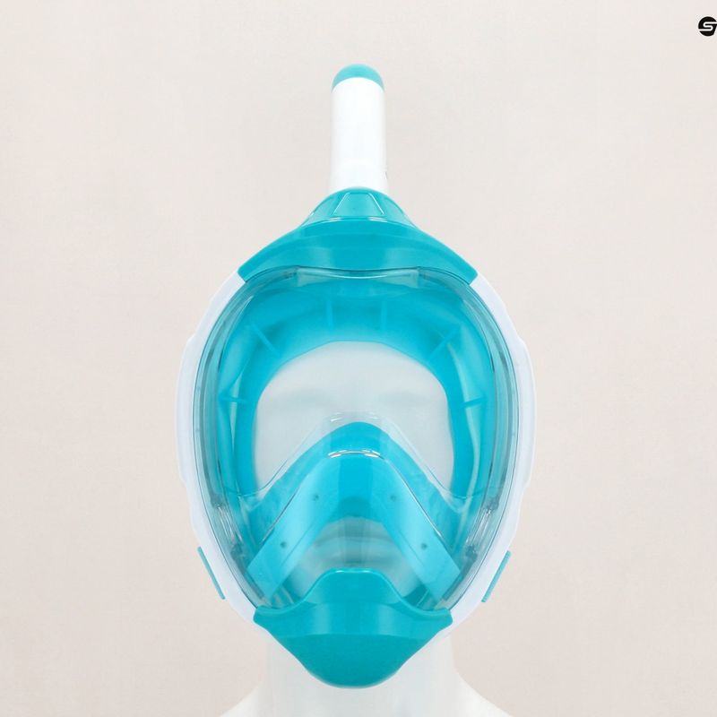 Full face mask for snorkelling AQUASTIC KAI turquoise 10