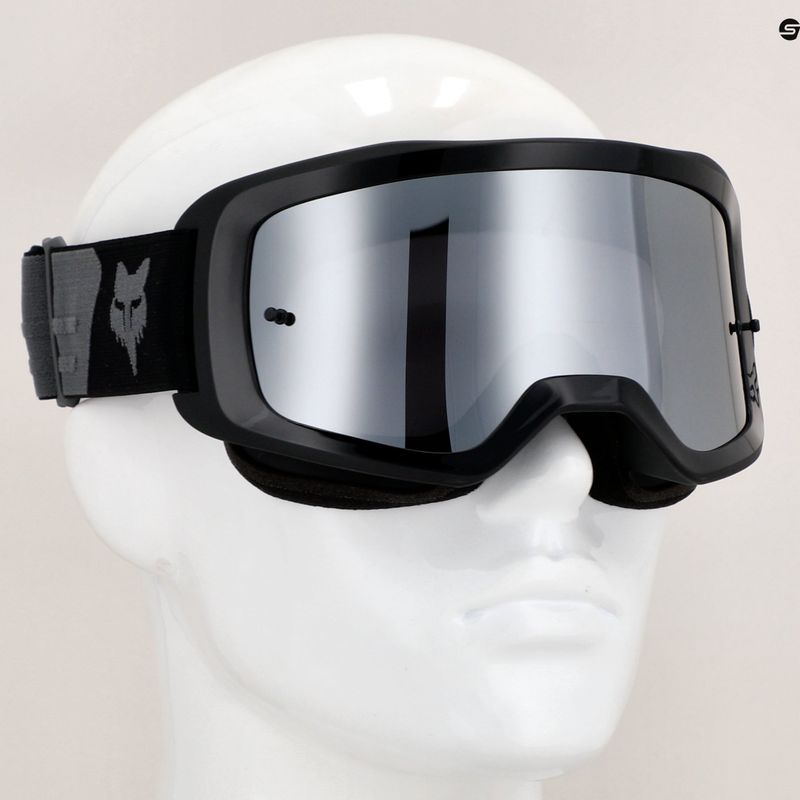 Fox Racing Mailn Core spark black cycling goggles 8
