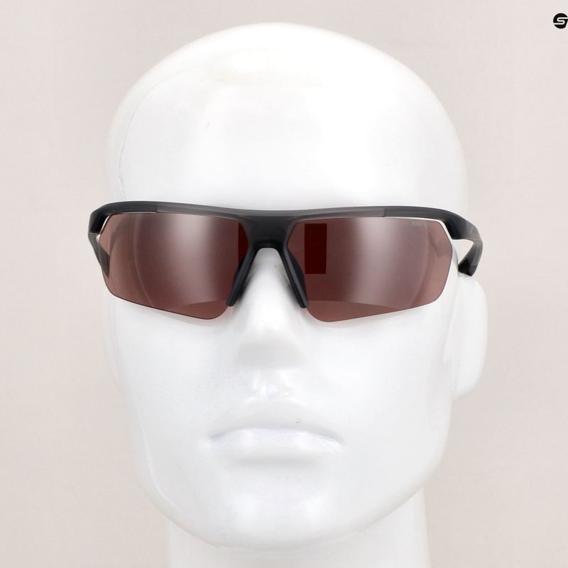 Nike Gale Force matte dark grey/wolf grey/road tint sunglasses 8