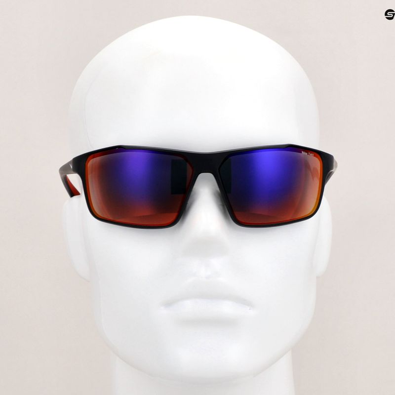 Men's Nike Windstorm matte black/pure pltnm/field tint sunglasses 8