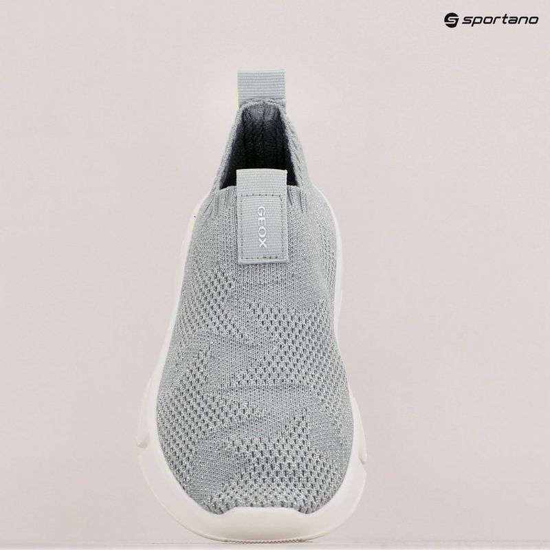 Geox Aril silver junior shoes 9