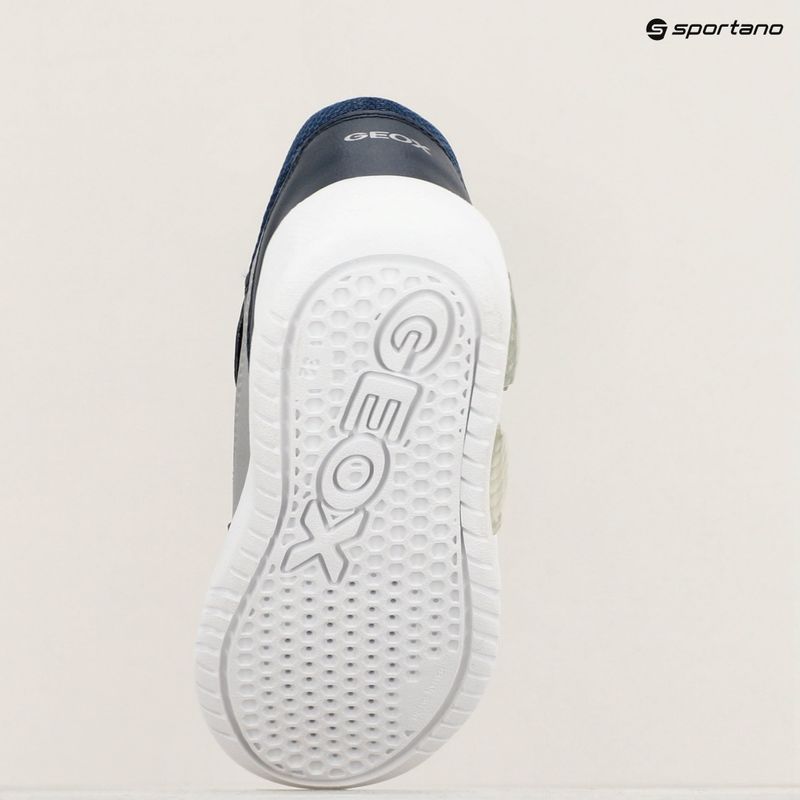 Geox Illuminus ocean blue/silver junior shoes 18
