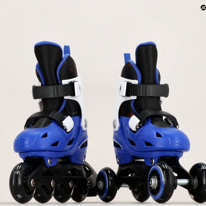 HUMBAKA Starjet LED children's roller skates 3in1 blue 33