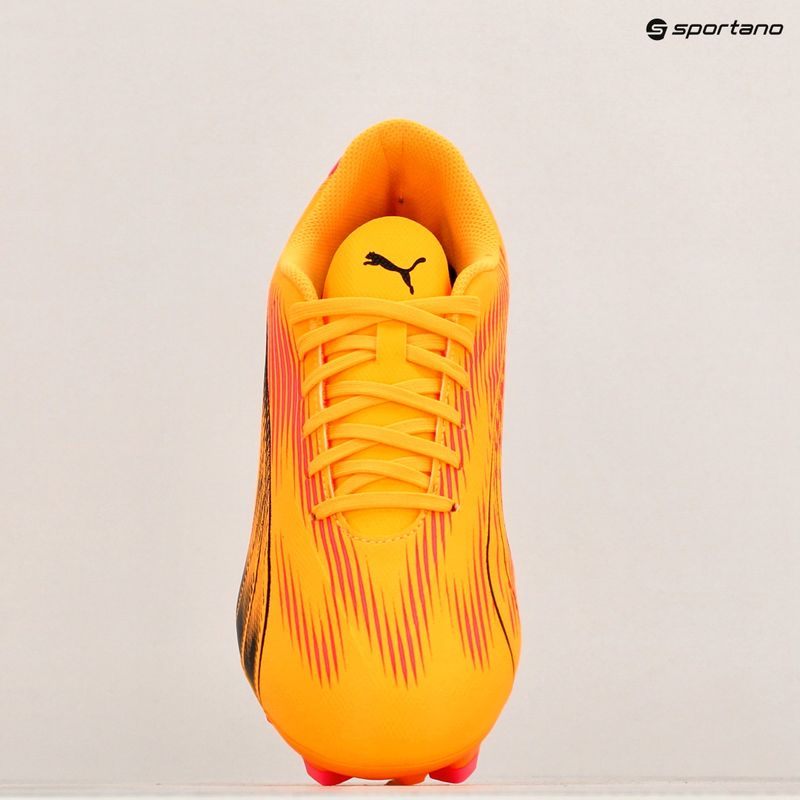 PUMA Ultra Play FG/AG sunset glow/puma black/sun stream football boots 9