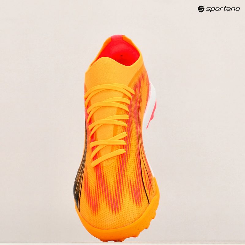 PUMA Ultra Match TT sunset glow/puma black/sun stream football boots 9