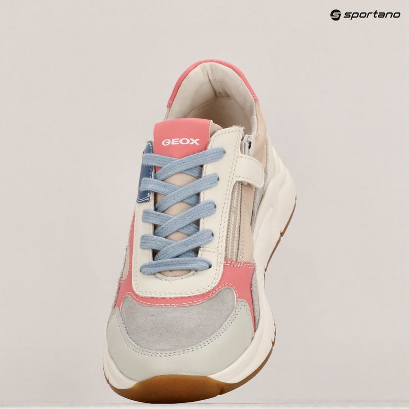 Geox Mawazy light ivory/light coral junior shoes 16