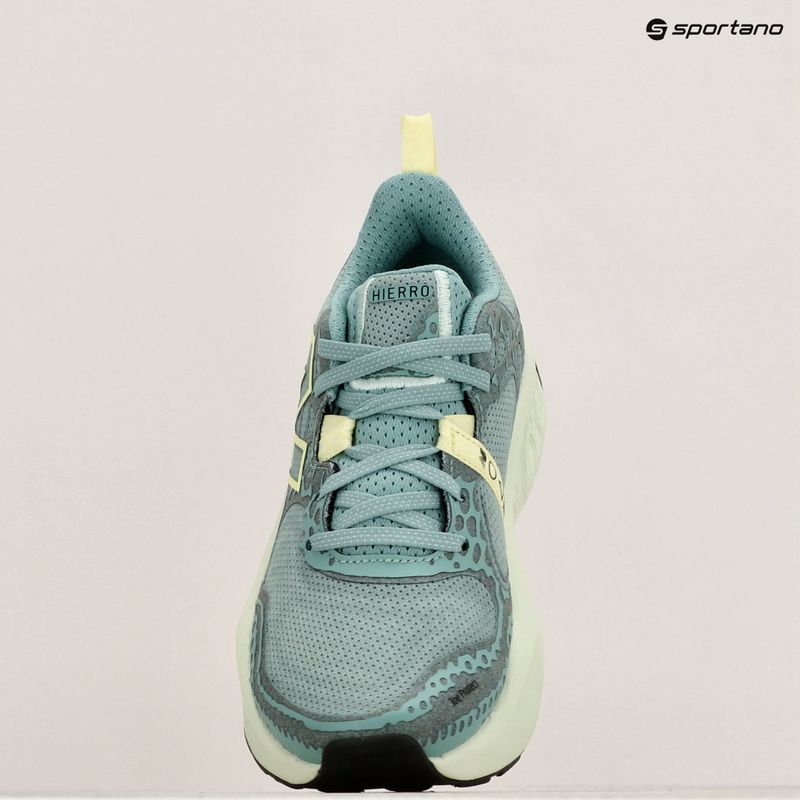 New Balance Fresh Foam X Hierro v8 salt marsh women's running shoes 12