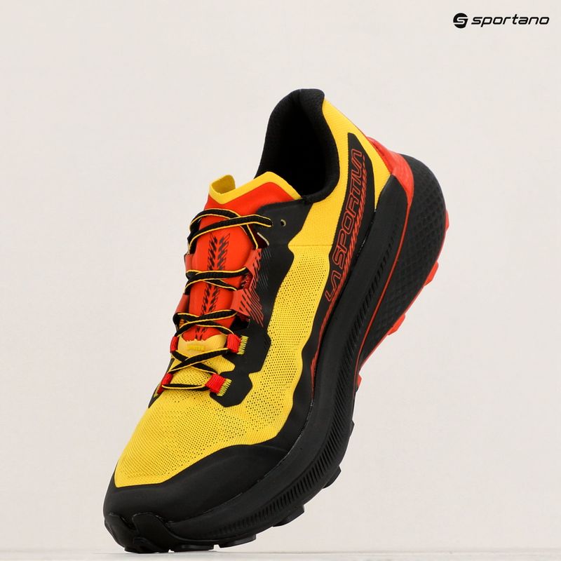 La Sportiva Prodigio men's running shoes yellow/black 9
