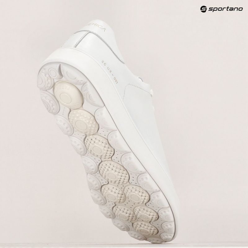 Geox Spherica Ecub-1 white/sta.white men's shoes 16