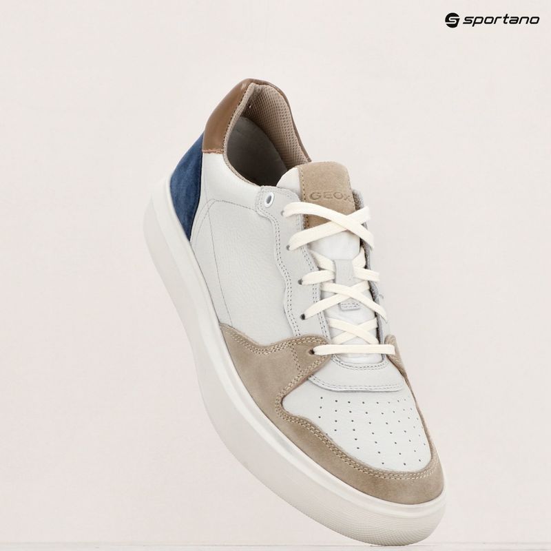 Geox Deiven white/avio men's shoes 16
