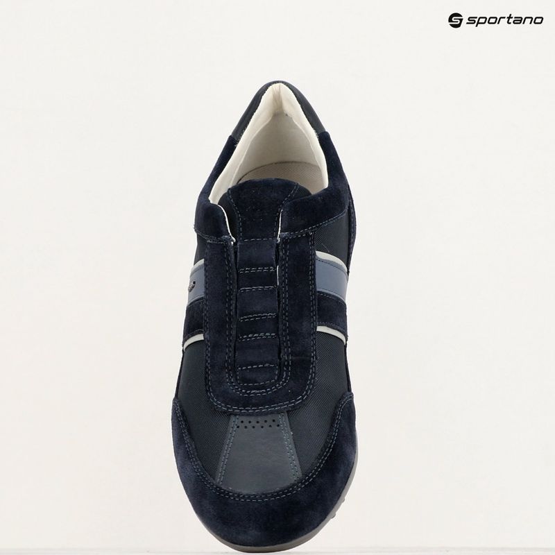 Geox Wells men's shoes ocean blue 9