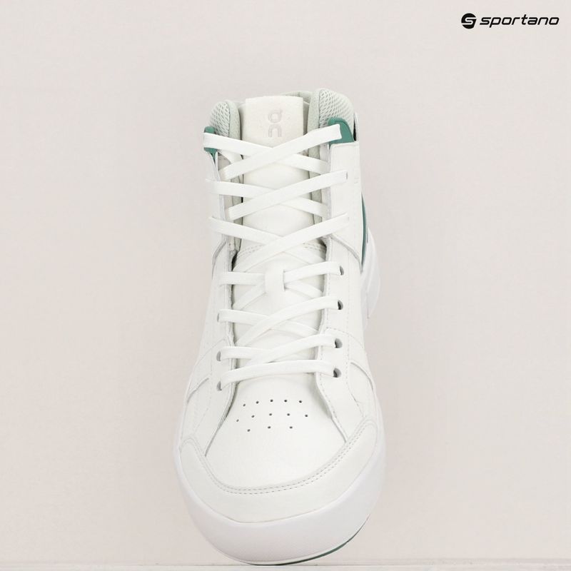 Men's On The Roger Clubhouse MID white/green shoes 17