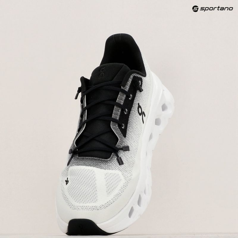 Men's On Running Cloudtilt black/ivory running shoes 9