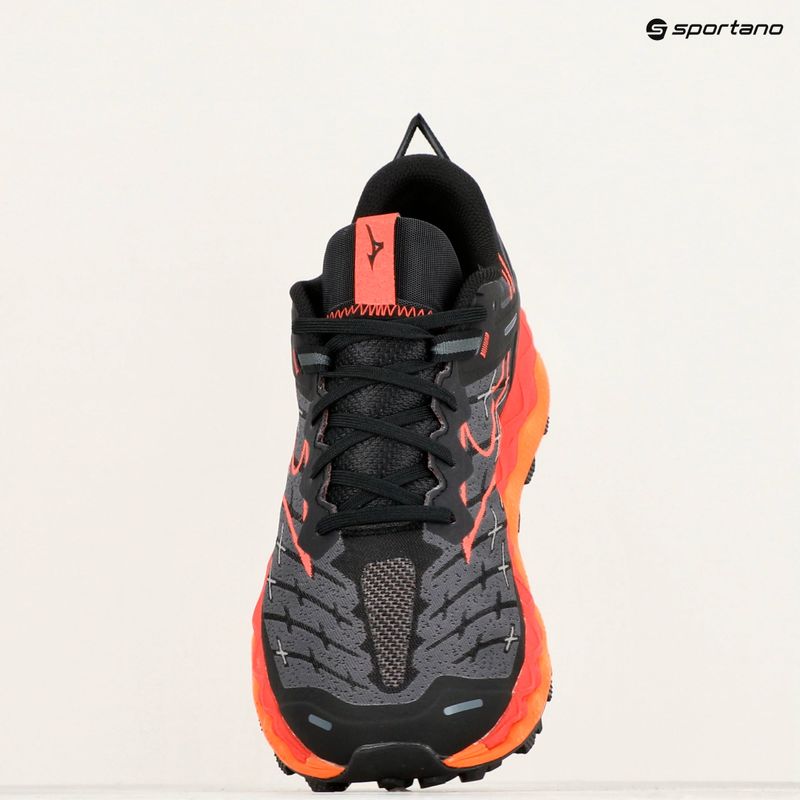 Men's running shoes Mizuno Wave Mujin 10 black/cayenne/nasturtium 15