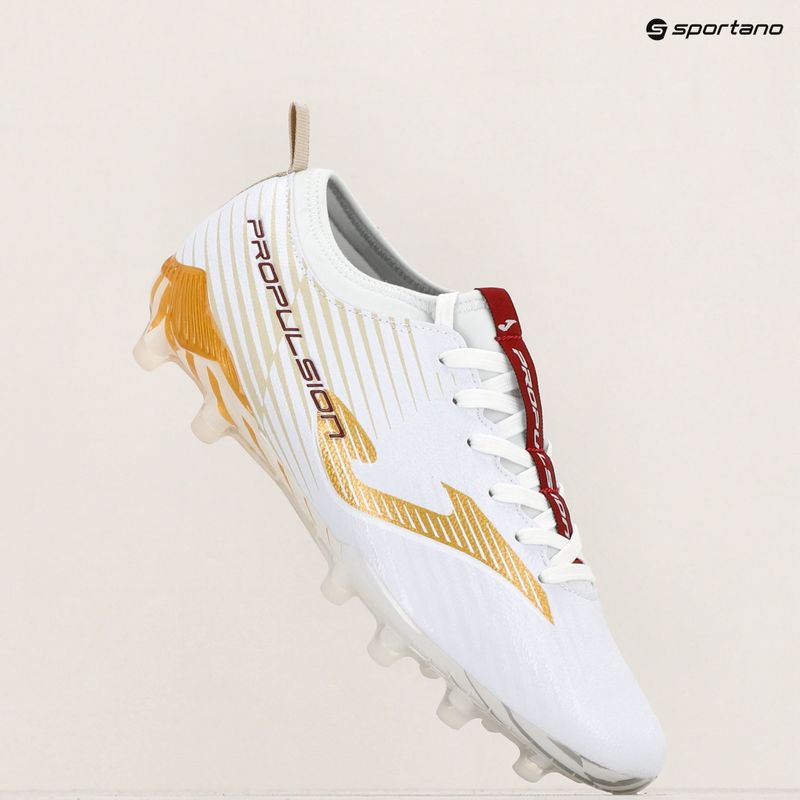 Joma Propulsion Cup FG men's football boots white/gold 10