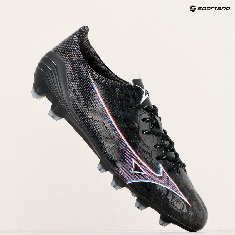 Men's football boots Mizuno Αlpha Elite Md black/ignition red/801 c 14