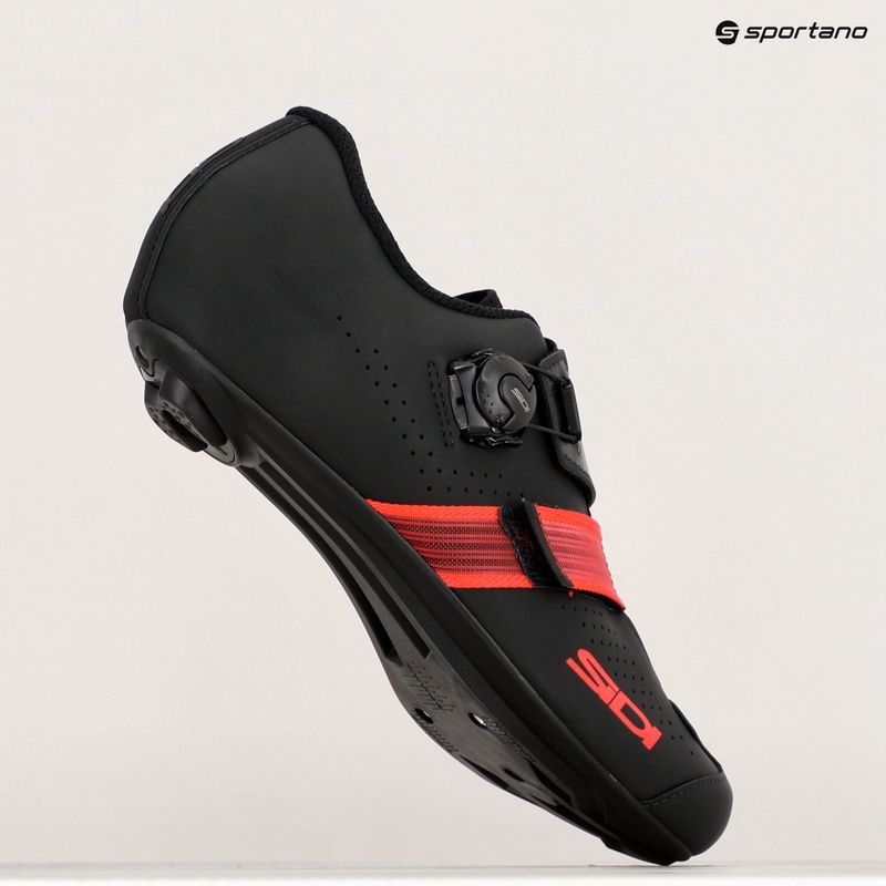 Sidi Prima black/red men's road shoes 11