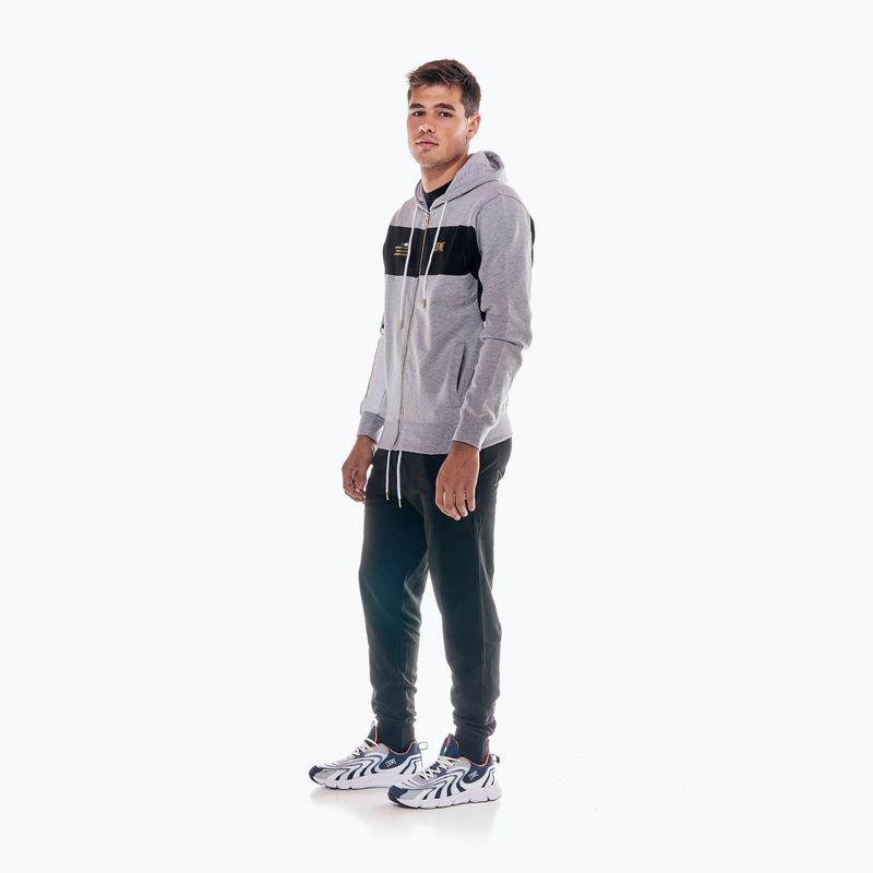 Men's tracksuit LEONE 1947 Gold grey mel/black 3