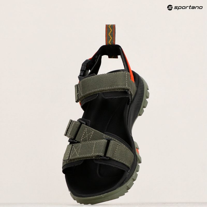 Timberland Garrison Trail Web leaf green men's sandals 9