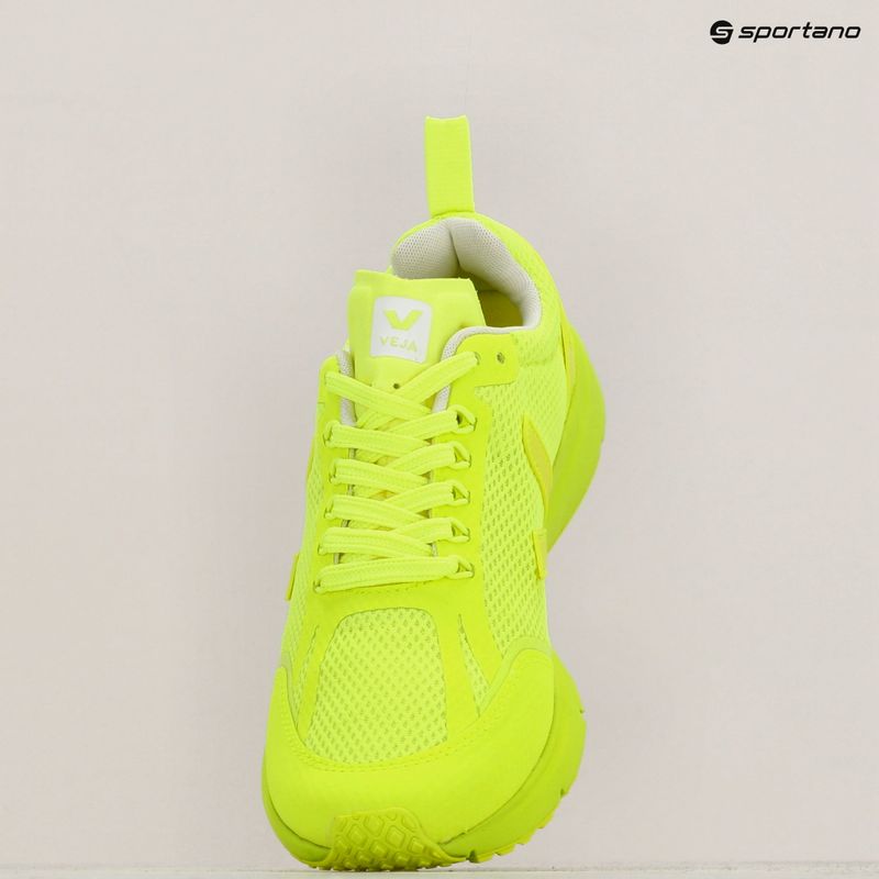 VEJA Condor 2 Alveomesh women's running shoes full jaune fluo 9