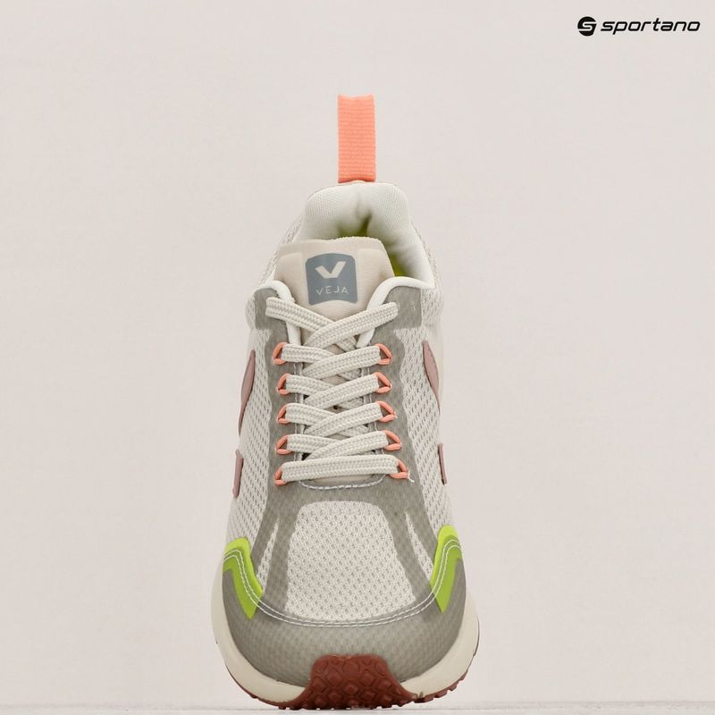 VEJA Condor 2 Alveomesh natural/babe/jaune fluo women's running shoes 10