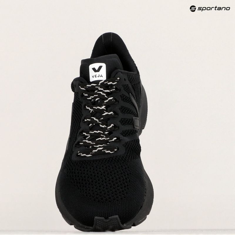 VEJA Marlin Lt V-Knit women's running shoes full black 9