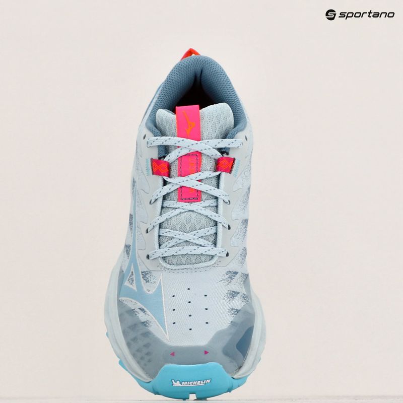 Women's running shoes Mizuno Wave Daichi 7 baby blue/fotgot me not/807c 9