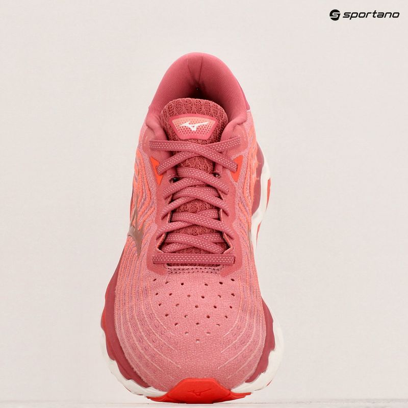 Women's running shoes Mizuno Wave Horizon 6 garnet rose/rose copper/persimmon 10