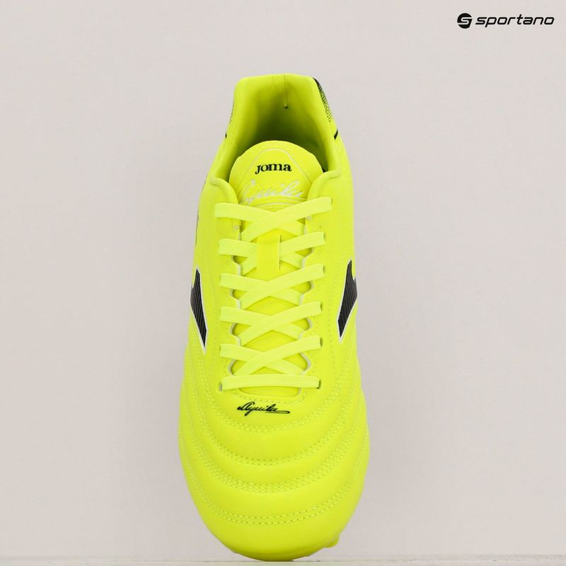 Men's Joma Aguila FG lemon fluor football boots 14