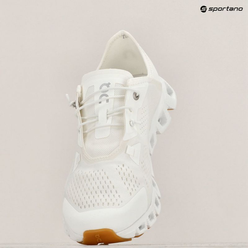 Women's On Running Cloud 5 Coast undyed-white/white shoes 9