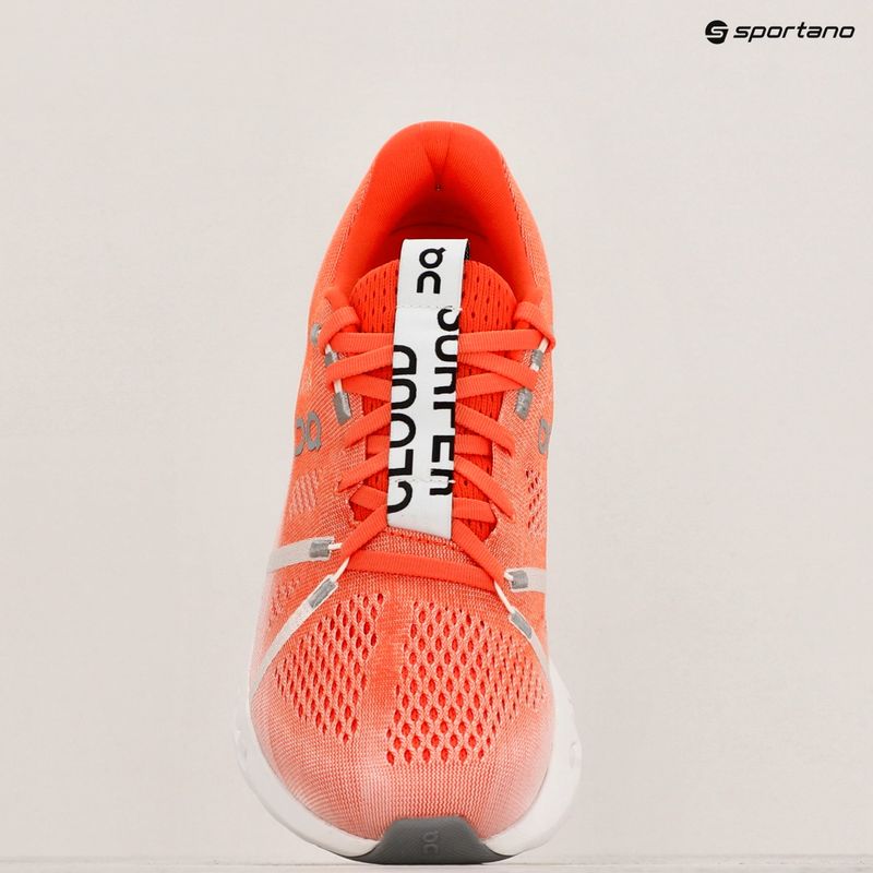 Men's On Running Cloudsurfer flame/white running shoes 16