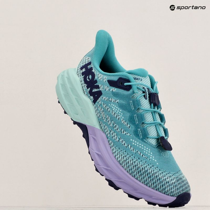 HOKA Speedgoat 5 children's running shoes ocean mist/lilac mist 11