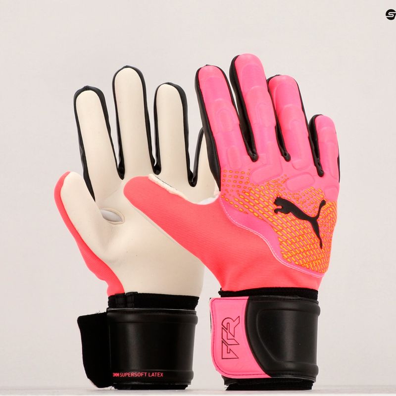 PUMA Future Match NC goalkeeper gloves sunset glow/sun stream/puma black 5